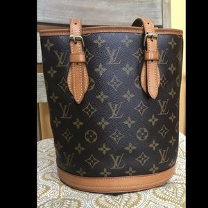 SOLD!!! Louis Vuitton Bucket PM Monogram Canvas